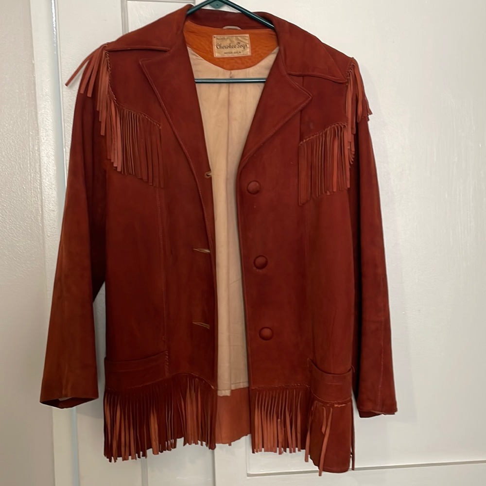 Cherokee Togs Tailored Pryor, Okla.  leather jacket